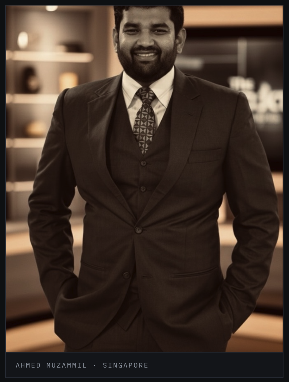 Ahmed Muzammil — founder of Business Maximizer®, Singapore